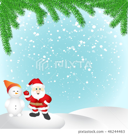 Merry Christmas, Santa claus in christmas. 46244463