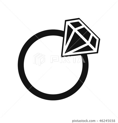 Simple wedding ring Simple wedding ring 46245038