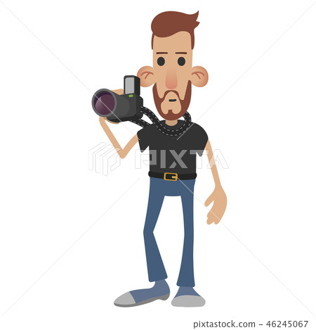 Photographer cartoon icon 46245067