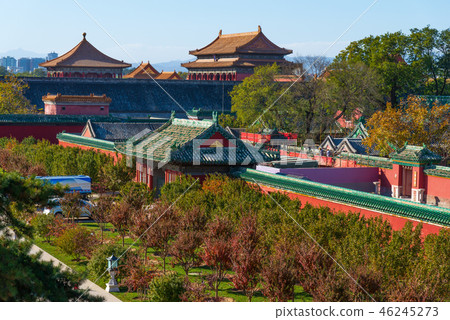 紫禁城故宮博物院 中国北京観光スポット Forbidden City 世界五大博物館 46245273