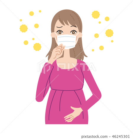 Pregnant women who mask Pregnant women who mask 46245301