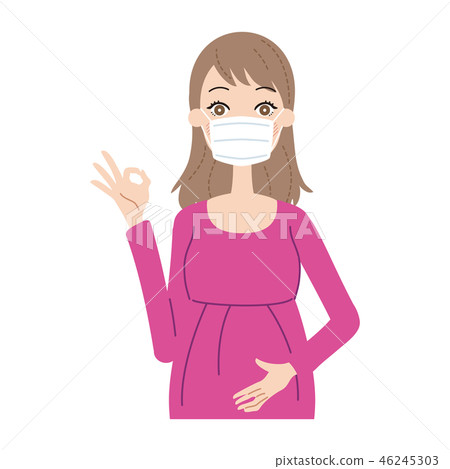 Pregnant women who mask Pregnant women who mask 46245303