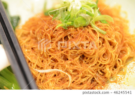 Dried shrimp roe powder noodle 46245541