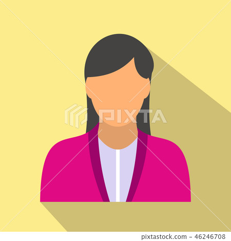 New girl avatar icon 46246708