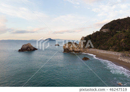 [Aichi Prefecture] Lake Irago Ishimon Aerial View of Hiji 46247519