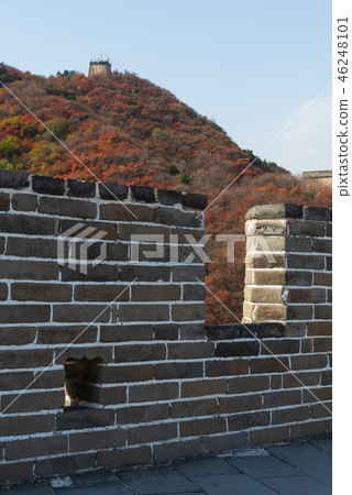 中國北京旅遊景點萬里長城八達嶺長城 中国北京観光スポット万里の長城 The Great Wall 46248101