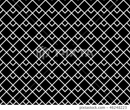 The geometric pattern with lines. Seamless  46248223