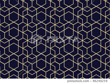 The geometric pattern with lines. Seamless  46248259