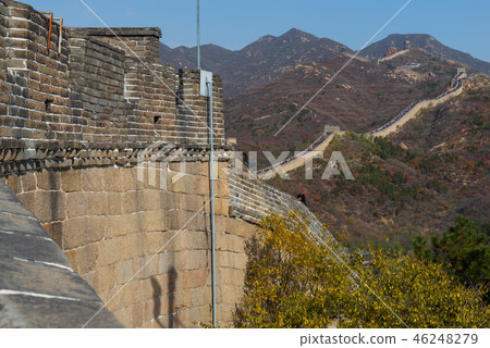 中國北京旅遊景點萬里長城八達嶺長城 中国北京観光スポット万里の長城 The Great Wall 46248279