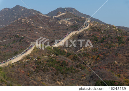 中國北京旅遊景點萬里長城八達嶺長城 中国北京観光スポット万里の長城 The Great Wall 46248289