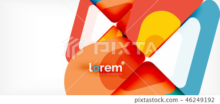 Geometric abstract background Geometric abstract background 46249192