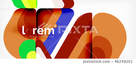 Geometric abstract background Geometric abstract background 46249201
