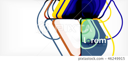 Geometric abstract background Geometric abstract background 46249915