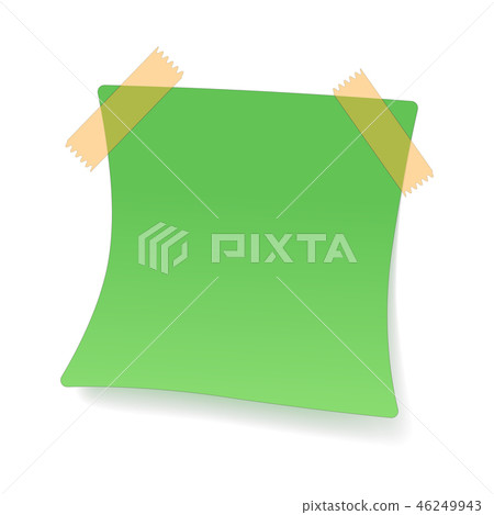 Sticker with adhesive tape icon Sticker with adhesive tape icon 46249943