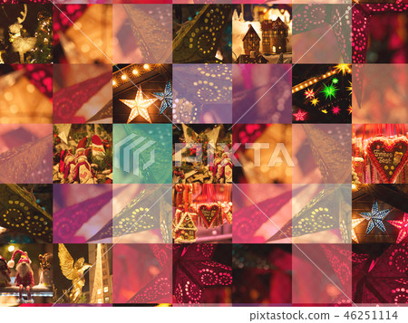 German christmas market landscape background material 46251114