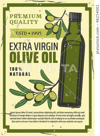 Extra virgin olive oil bottle 46254001