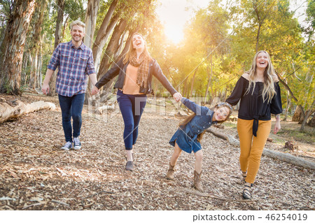 Mixed Race Brothers and Sisters Outdoors Mixed Race Brothers and Sisters Outdoors 46254019