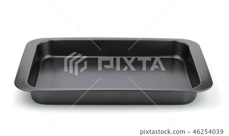 Black nonstick metal baking tray 46254039