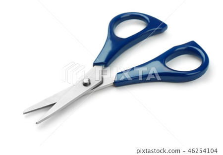 Blue handled scissors 46254104