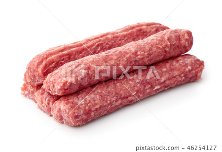 Fresh raw beef kebabs Fresh raw beef kebabs 46254127
