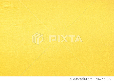 Shiny yellow leaf gold metall texture 46254999