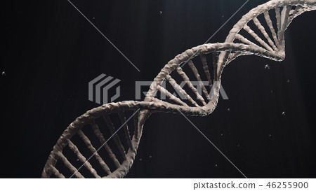 3d render Structure Molecules DNK rotate sience 3d render Structure Molecules DNK rotate sience 46255900
