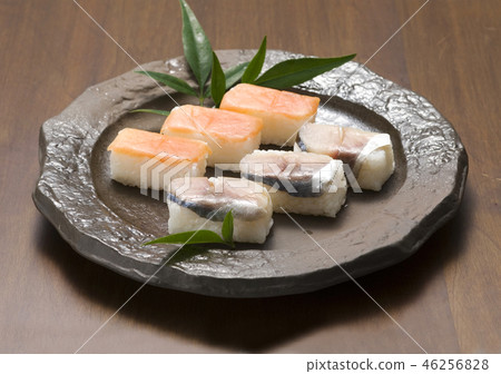 Persimmon leaf sushi Persimmon leaf sushi 46256828