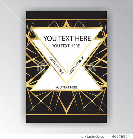 Art Deco page template Art Deco page template 46256994