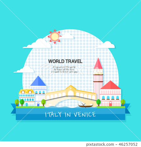 Italy World Travel Illustrations 46257052