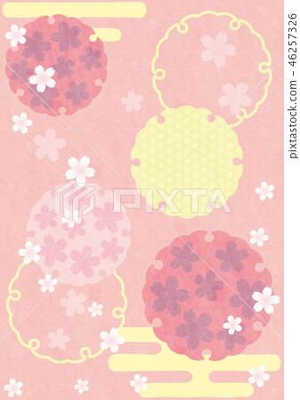 背景材料 - 櫻花 背景材料 - 櫻花 46257326