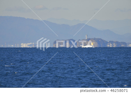 Miura Peninsula [Kanagawa] Enoshima and Mirage [Winter] 46258071