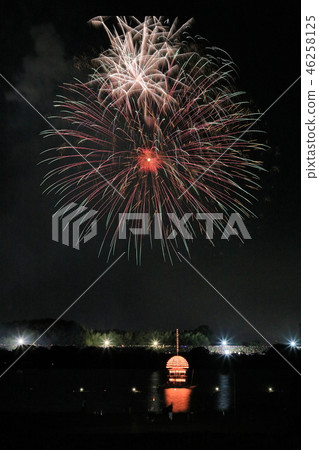 Nobi large fireworks and straw boat 52 Nobi large fireworks and straw boat 52 46258125