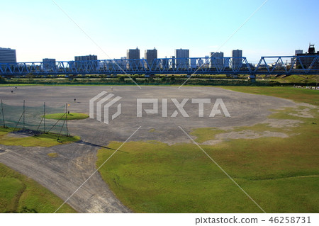 Tamagawa riverbed Tamagawa riverbed 46258731