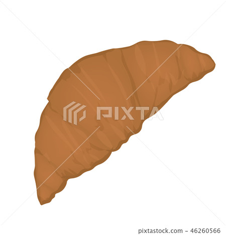 Bread croissant food illustration 46260566