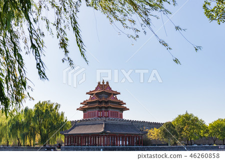 Forbidden City Palace Museum Kakuro Beijing, China Tourist Attractions Forbidden City Turret Forbidden City Palace Museum Kakuro Beijing, China Tourist Attractions Forbidden City Turret 46260858