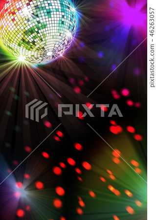 Illustration of a sparkling mirror ball Illustration of a sparkling mirror ball 46263057