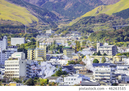 從Oke Prefecture別府市Yukemuri天文台看到的美麗風景 46263585