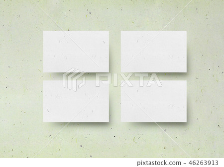 Business card mock-up Japanese green background Business card mock-up Japanese green background 46263913