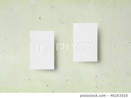 Business card mock-up Japanese green background Business card mock-up Japanese green background 46263916
