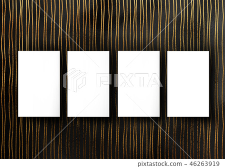 Namecard mockup template with crooked background Namecard mockup template with crooked background 46263919