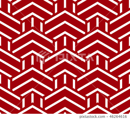 Abstract geometric pattern with stripes, lines.  46264616