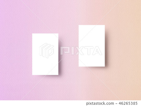 Namecard mockup template gradient paper background Namecard mockup template gradient paper background 46265385