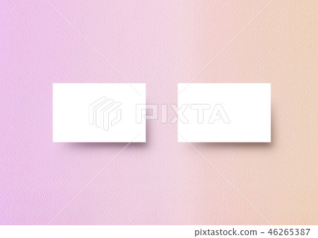Namecard mockup template gradient paper background Namecard mockup template gradient paper background 46265387