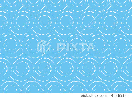 The geometric pattern with wavy lines, points.  46265391