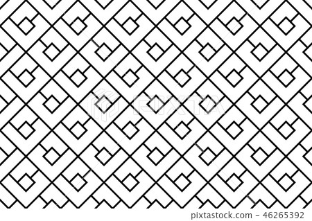 The geometric pattern with lines. Seamless The geometric pattern with lines. Seamless 46265392