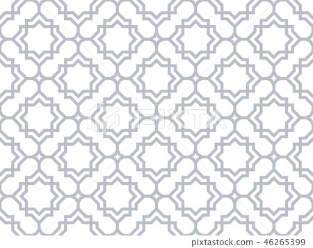 Abstract geometry pattern in Arabian style. Abstract geometry pattern in Arabian style. 46265399