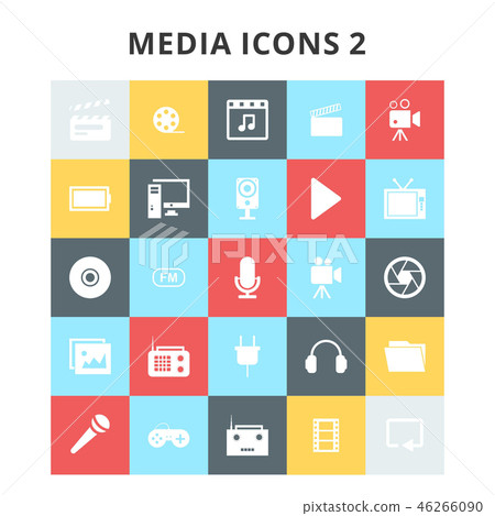 Media Icon Pack Media Icon Pack 46266090