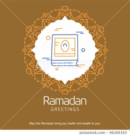 Ramadan Kareem Background. calligraphy greeting Ramadan Kareem Background. calligraphy greeting 46266163