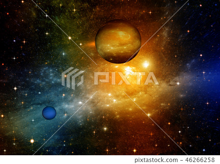 galaxy in a free space 46266258