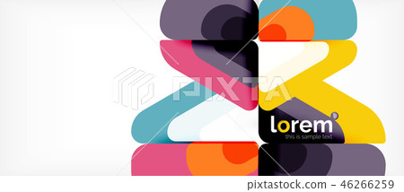 Geometric abstract background 46266259